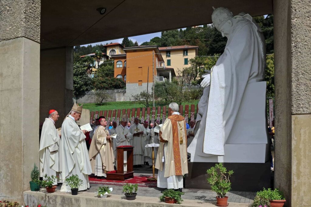 Vescovi di Lombardia, visita a Sotto il Monte nel segno del dialogo 13 - Santuario Papa Giovanni XXIII